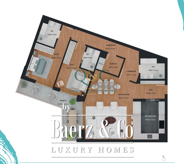 Image No.30-2 Bed Apartment for sale