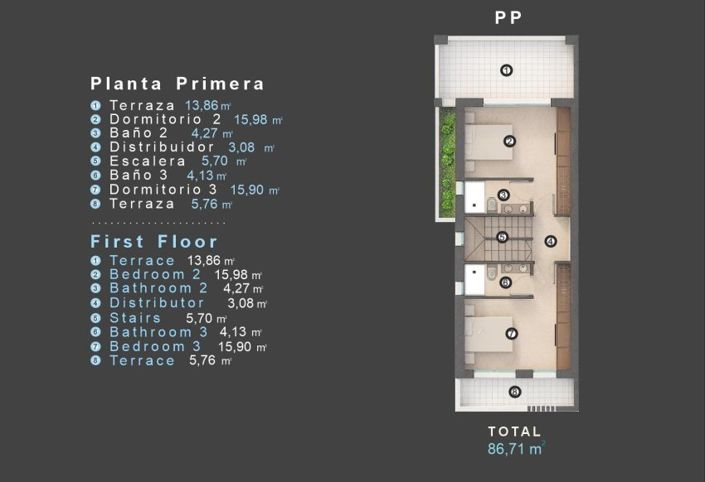 Image No.13-3 Bed Villa for sale