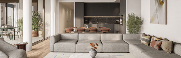 Image No.3-Appartement de 2 chambres à vendre à Nicosie