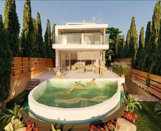 Image No.3-Maison de 4 chambres à vendre à Chlorakas