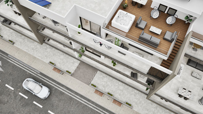 Image No.3-Appartement de 1 chambre à vendre à Larnaca