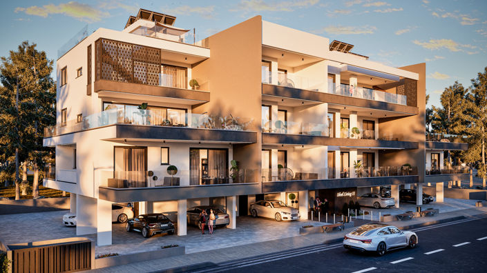Image No.1-Appartement de 2 chambres à vendre à Larnaca