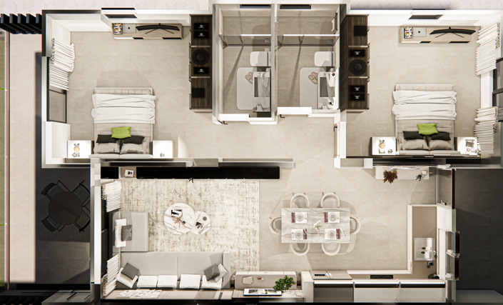 Image No.6-3 Bed Penthouse for sale