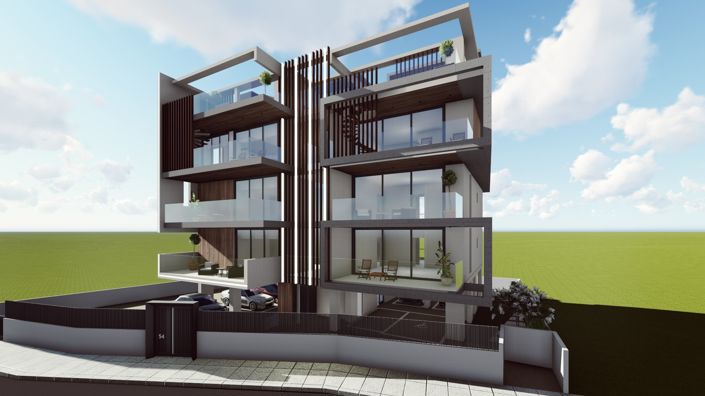 Image No.14-Penthouse de 2 chambres à vendre à Leivadia