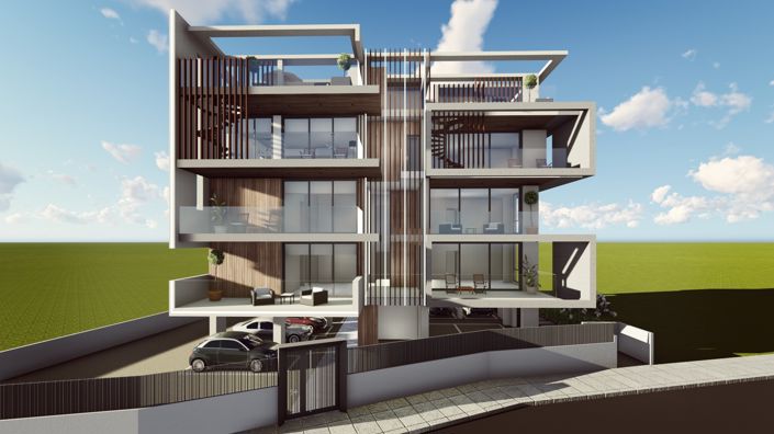 Image No.2-Penthouse de 2 chambres à vendre à Leivadia