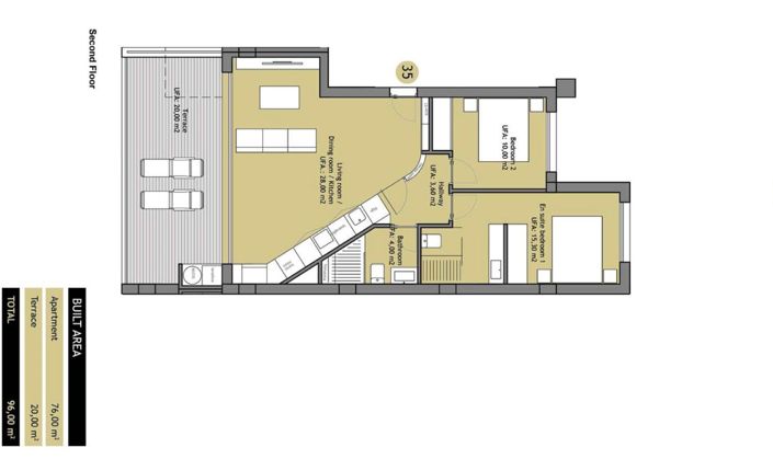 Image No.34-2 Bed Flat for sale