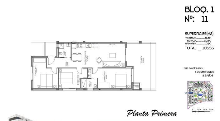 Image No.9-Appartement de 3 chambres à vendre à Guardamar del Segura