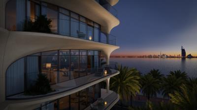 Ocean-House-by-Ellington---Balcony-view-night