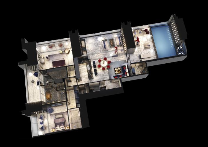 Image No.14-Villa de 2 chambres à vendre à Business Bay