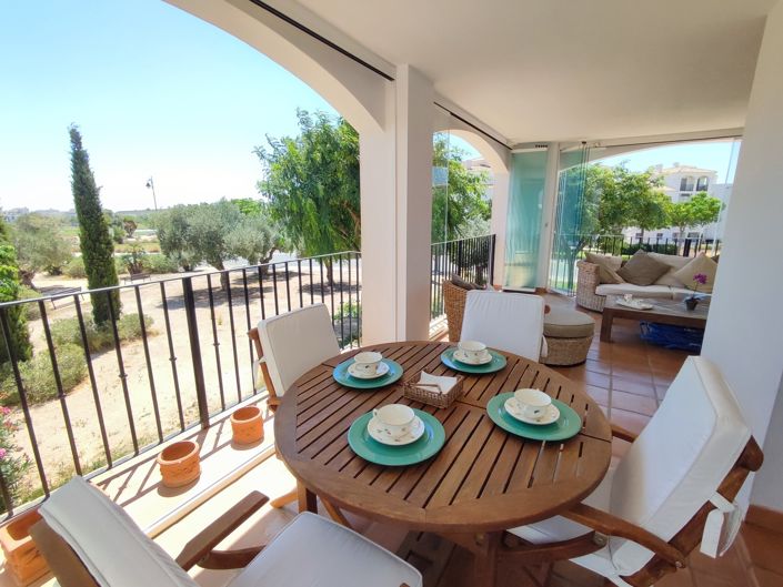 Image No.2-Appartement de 2 chambres à vendre à Hacienda Riquelme Golf Resort