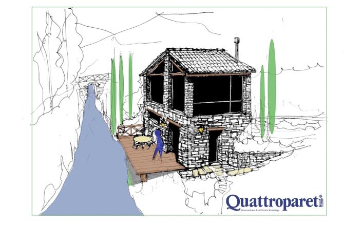 Image No.1-Grange de 1 chambre à vendre à Sarnano