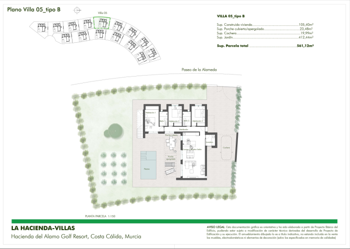 Image No.38-Villa de 3 chambres à vendre à Hacienda del Alamo