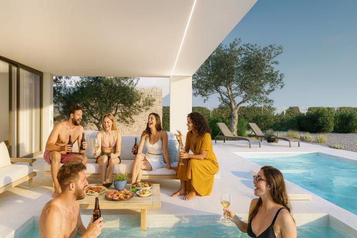 Image No.3-Villa de 3 chambres à vendre à Hacienda del Alamo