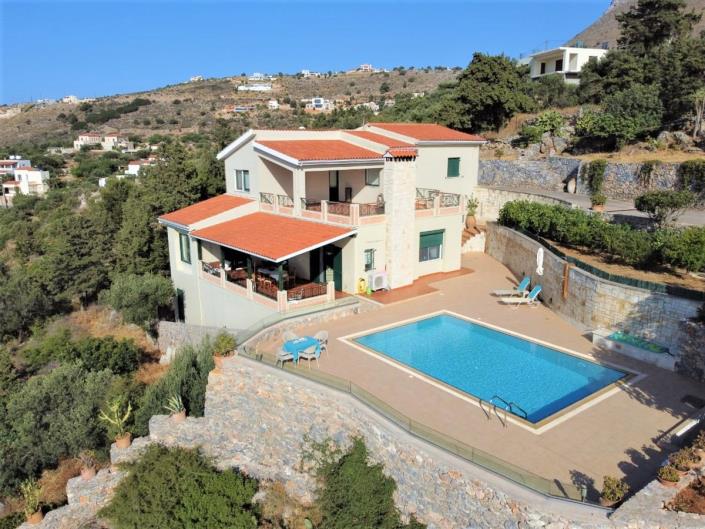 Image No.1-Villa de 4 chambres à vendre à Kokkino Horio