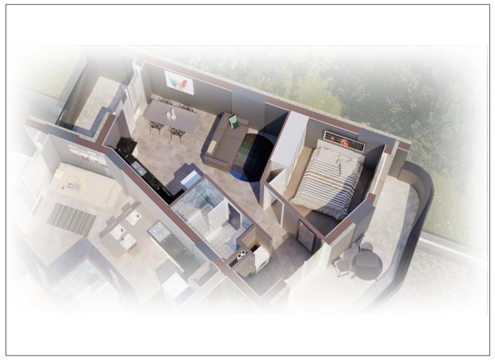 Image No.10-1 Bed Apartment for sale