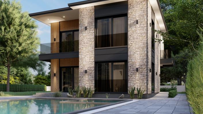 Image No.2-Villa de 4 chambres à vendre à Kemer