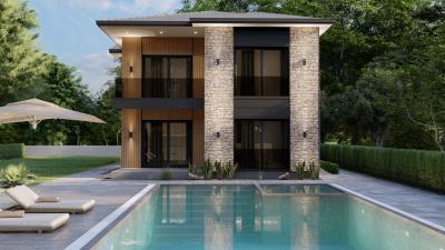 Villa de 4 chambres à vendre à Kemer