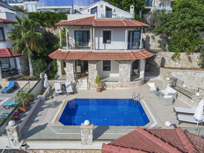 Image No.1-Villa de 3 chambres à vendre à Kalkan