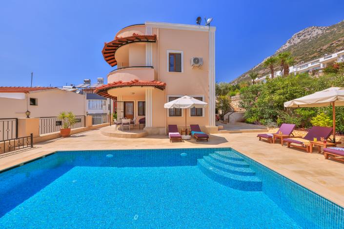 Image No.2-Villa de 2 chambres à vendre à Kalkan