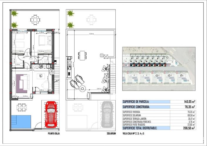 Image No.20-Villa de 2 chambres à vendre à San Juan De Los Terreros