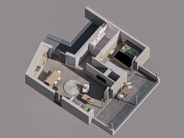 Image No.20-2 Bed Villa for sale