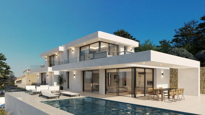 Image No.1-Villa de 3 chambres à vendre à Calpe