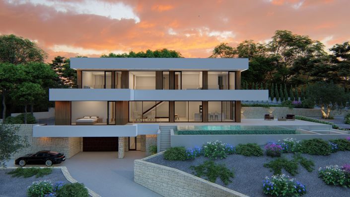 Image No.1-Villa de 4 chambres à vendre à Altea