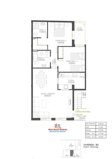 Image No.19-2 Bed Apartment for sale