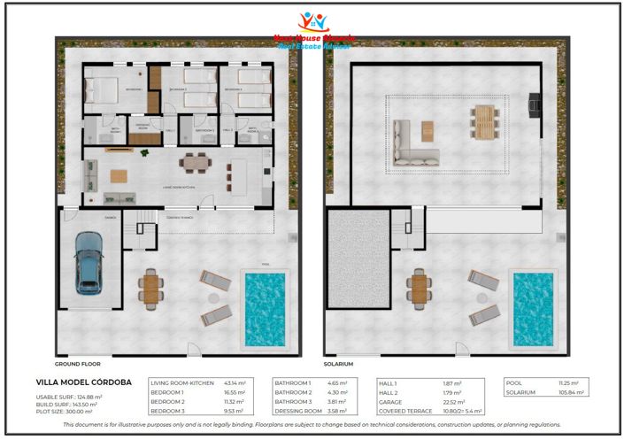 Image No.14-3 Bed Villa for sale