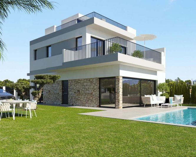 Image No.1-Villa de 3 chambres à vendre à San Miguel de Salinas