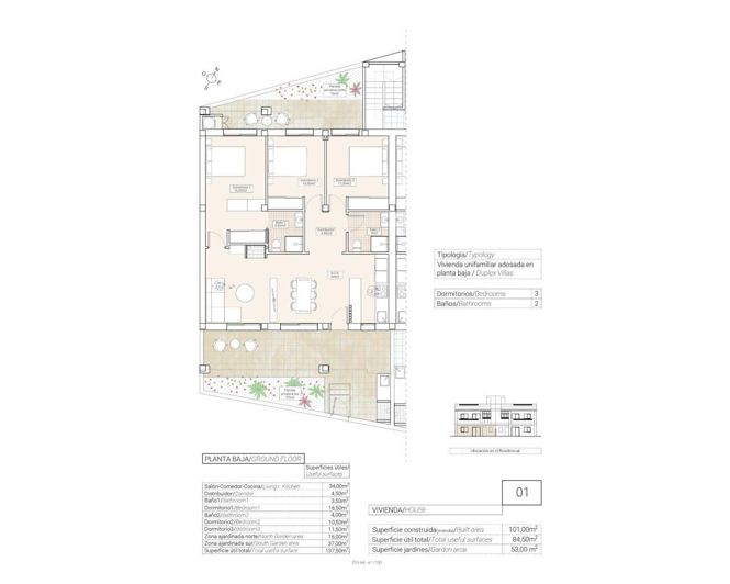 Image No.6-3 Bed Apartment for sale