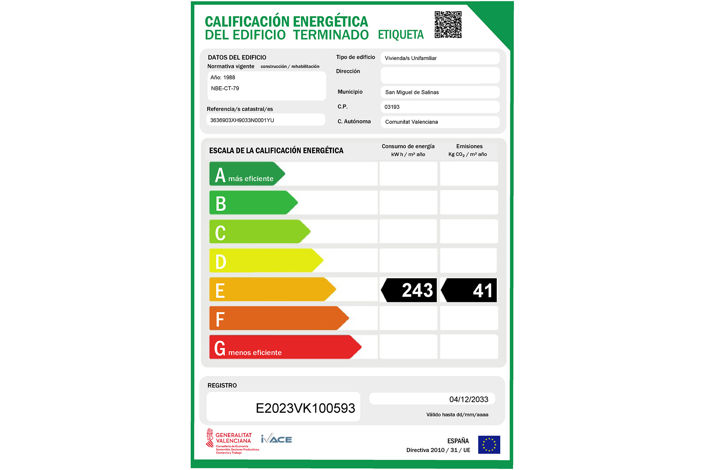 Image No.22-Villa de 6 chambres à vendre à San Miguel de Salinas