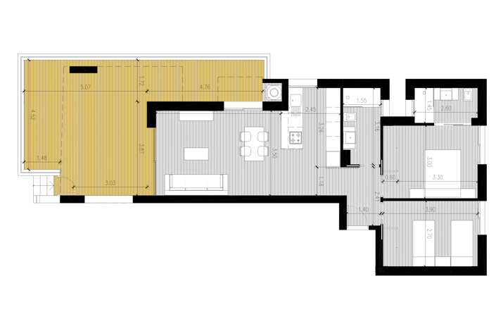 Image No.36-2 Bed Apartment for sale