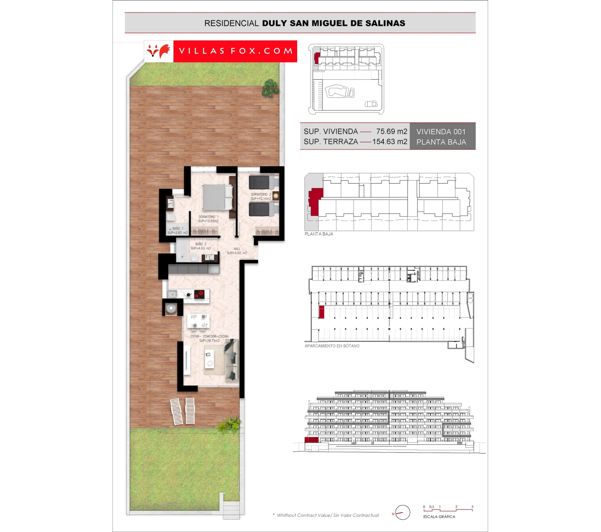 Image No.34-2 Bed Apartment for sale