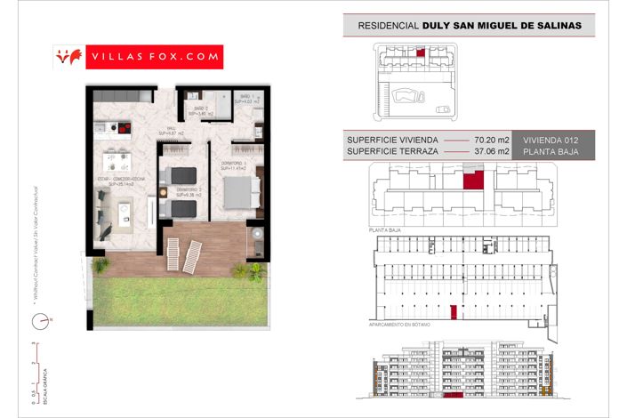 Image No.34-2 Bed Apartment for sale
