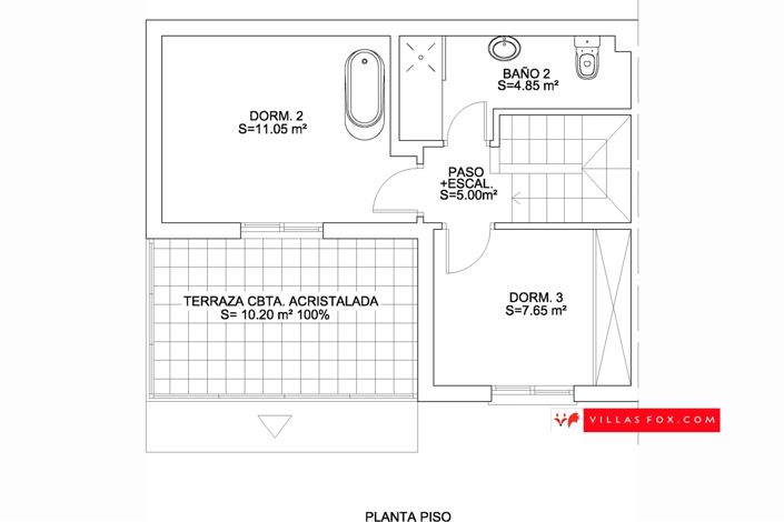 Image No.6-Maison de ville de 3 chambres à vendre à San Miguel de Salinas