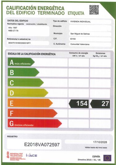 Image No.16-Appartement de 2 chambres à vendre à San Miguel de Salinas