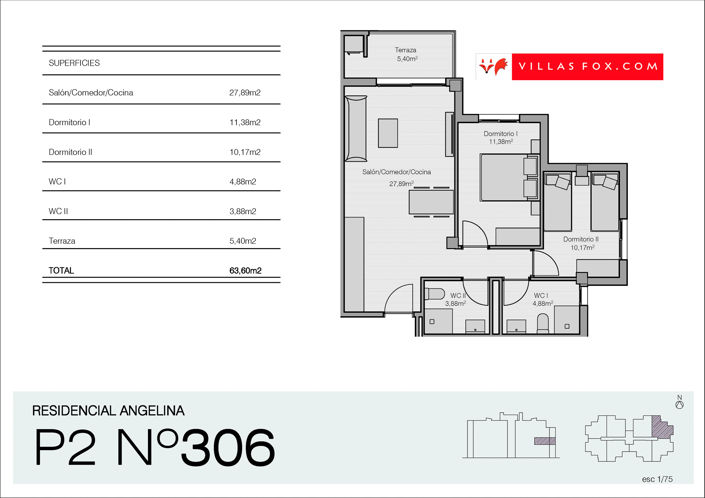 Image No.8-2 Bed Apartment for sale