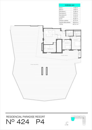 Image No.4-Appartement de 2 chambres à vendre à San Miguel de Salinas