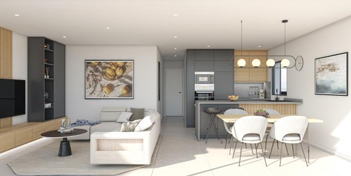 Image No.4-Appartement de 2 chambres à vendre à Condado de Alhama