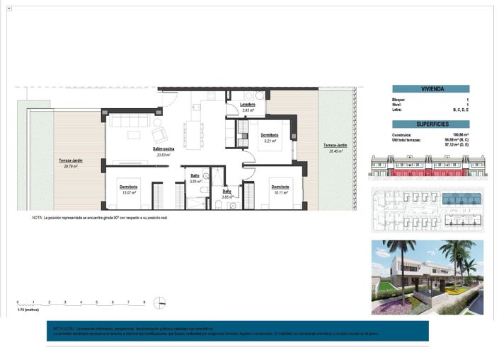 Image No.10-3 Bed Apartment for sale