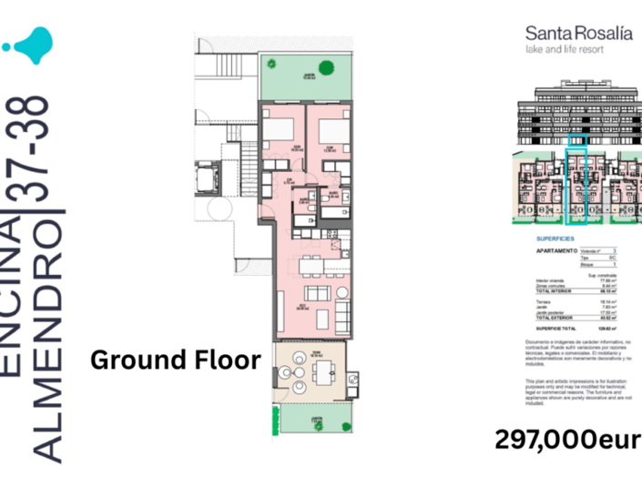 Image No.2-2 Bed Apartment for sale