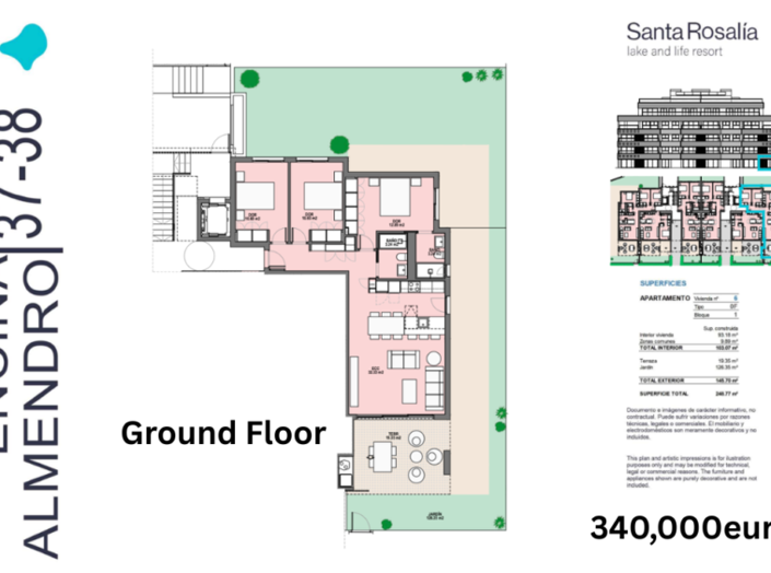 Image No.3-2 Bed Apartment for sale