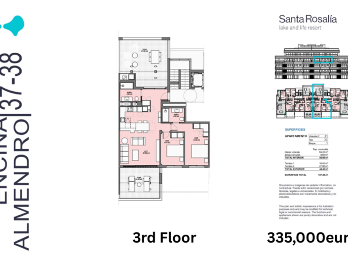 Image No.5-2 Bed Apartment for sale