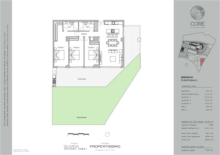 Image No.11-3 Bed Property for sale