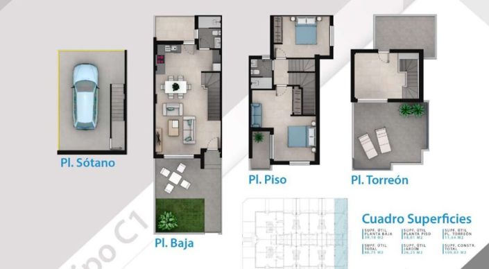 Image No.37-2 Bed Townhouse for sale