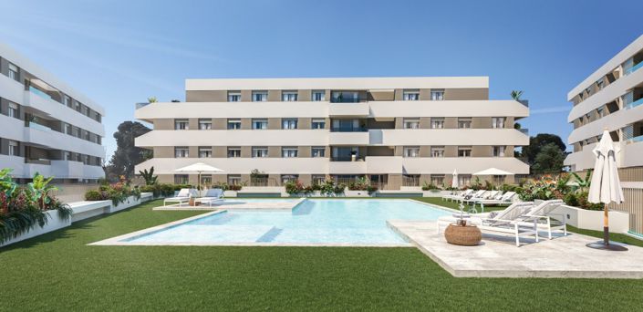 Image No.1-Appartement de 2 chambres à vendre à San Juan de Alicante