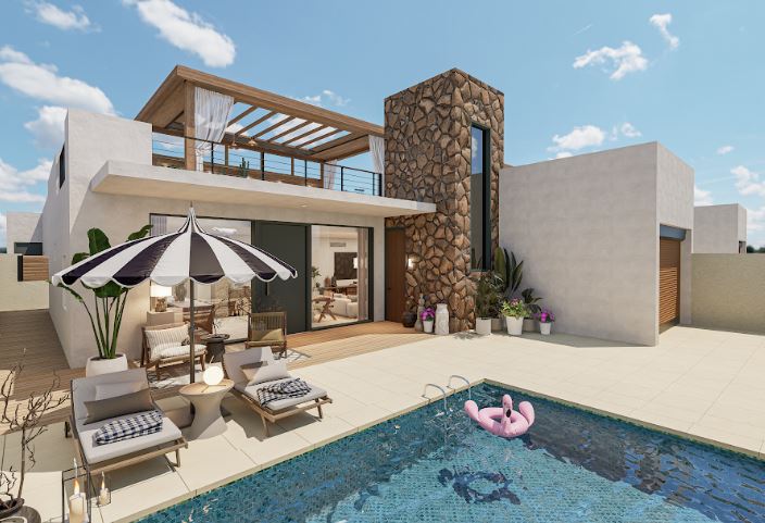 Image No.1-Villa de 3 chambres à vendre à Condado de Alhama