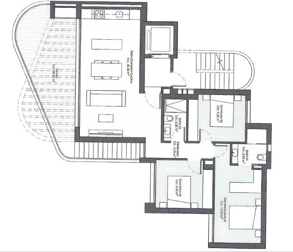 Image No.14-3 Bed Property for sale