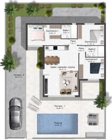 Image No.14-3 Bed Villa for sale